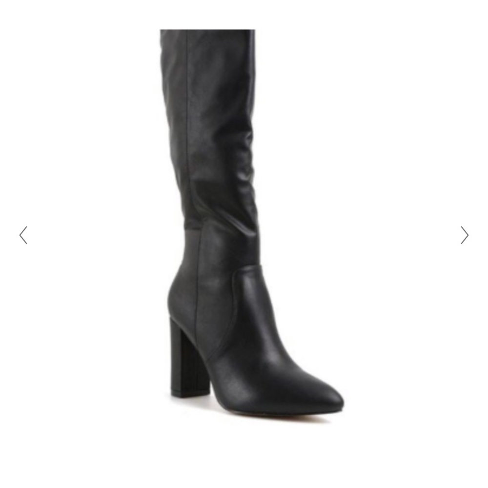 Catherine Malandrino Tall Shaft Block Heel Boots